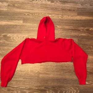 casual and comfy cropped sweatshirt